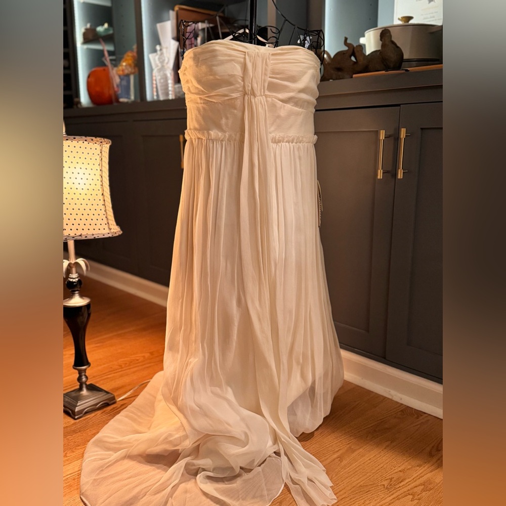 J. Crew Cream Wedding Dress
